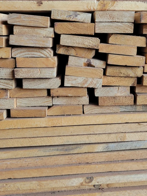 4x1 Plain Pine Timber