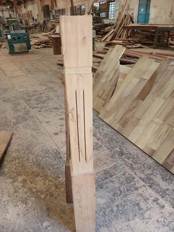 5x5 Mvule Newel Post