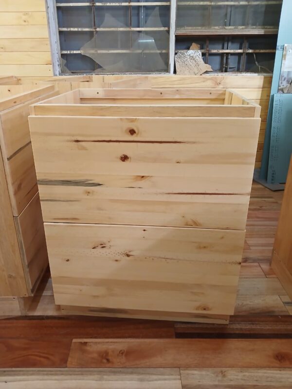 Low level cabinets with shelf